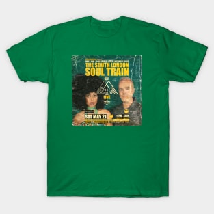 POSTER TOUR - SOUL TRAIN THE SOUTH LONDON 131 T-Shirt